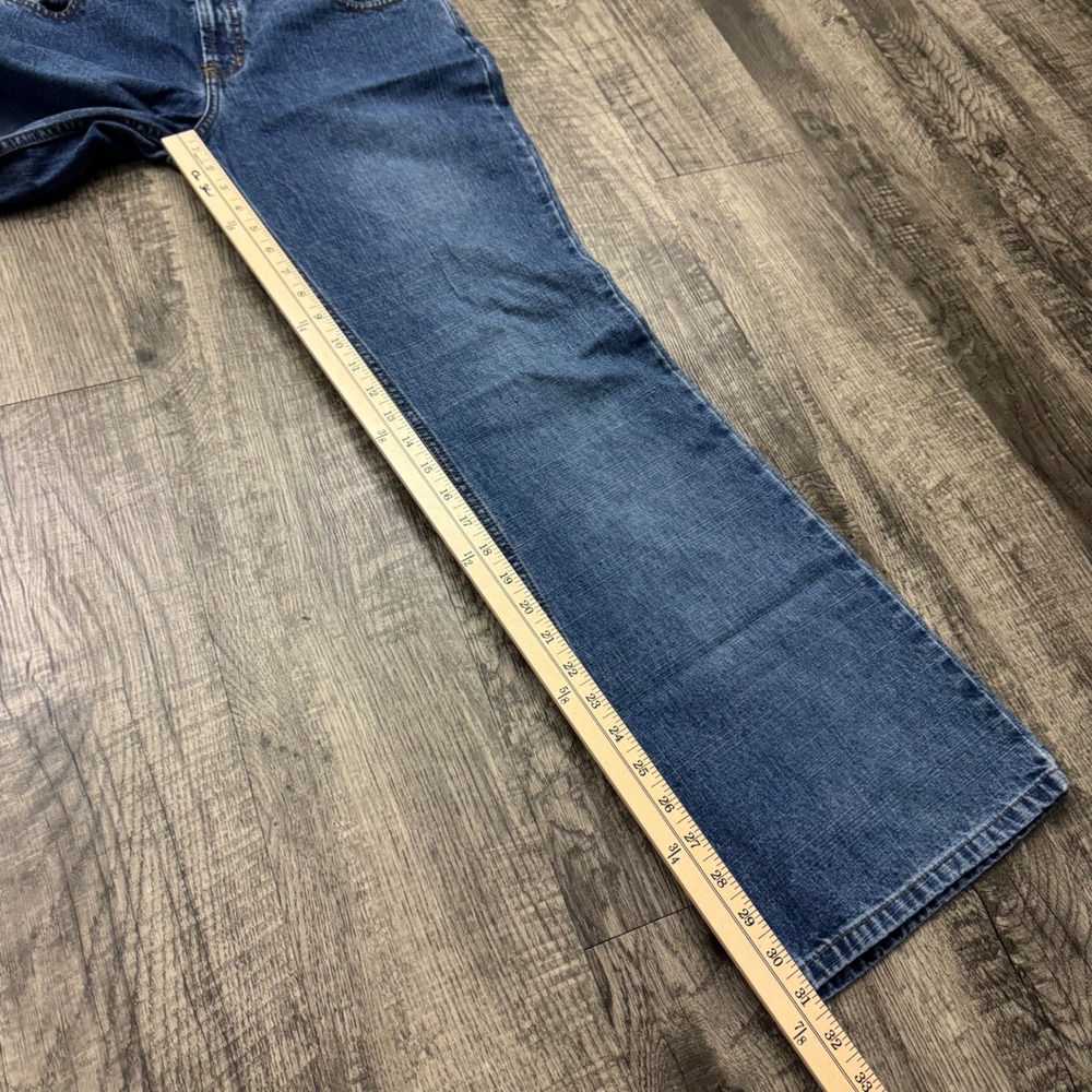 Vintage Y2K Arizona Jean Co Flare Leg Denim Jeans Juniors 9 - Picture 4 of 7